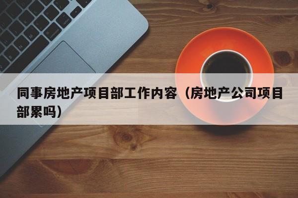 同事房地产项目部工作内容(房地产公司项目部累吗)